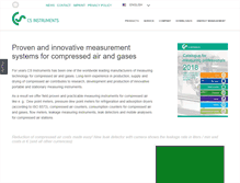 Tablet Screenshot of cs-instruments.com